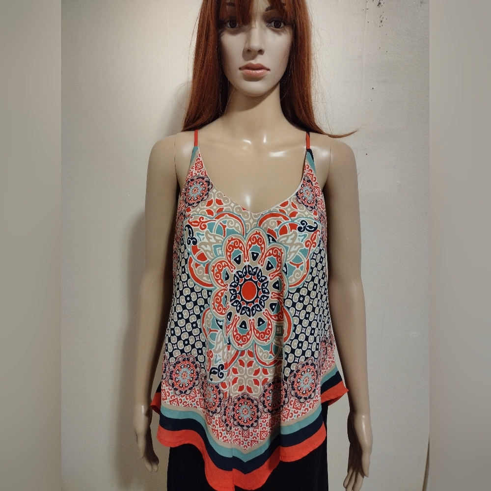 Scarf tank top